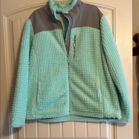 made for life Green & Gray Jacket - Picture 1 of 8